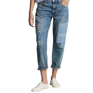 Polo Ralph Lauren Ripped & Repaired Tapered Ankle Jean 30